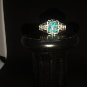 Black Friday deal-Mojave Turquoise Ring size 10